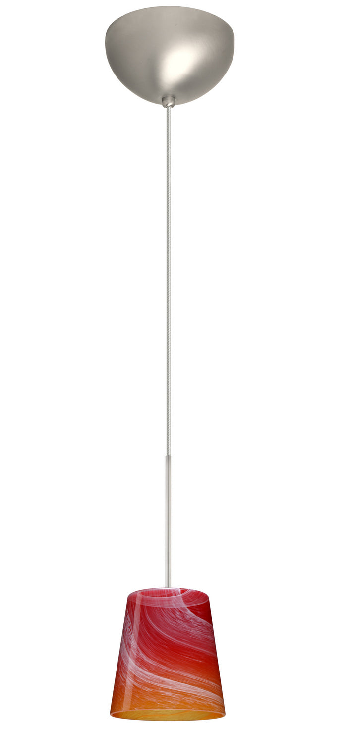 Besa Canto 1XC-5131SL-LED-SN Pendant Light - Satin Nickel