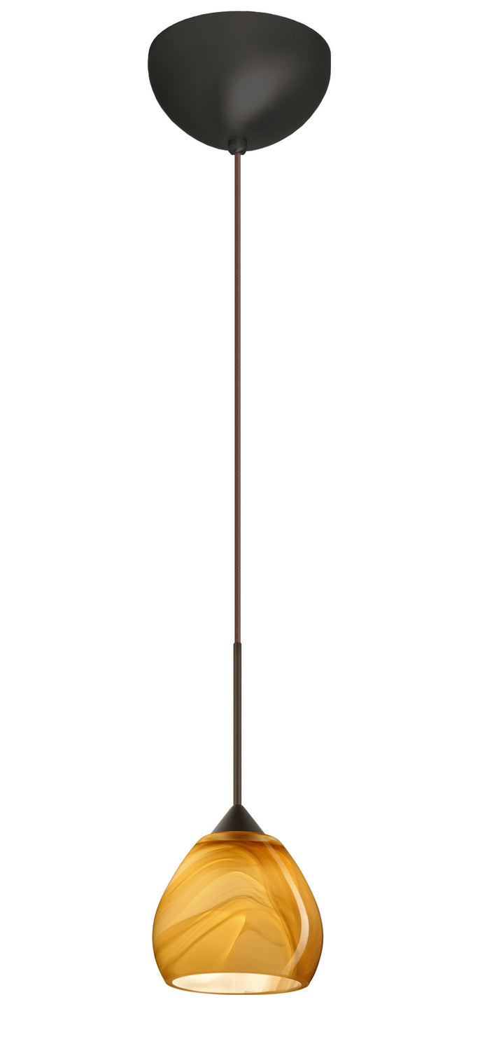 Besa Tay Tay 1XC-5605HN-BR Pendant Light - Bronze