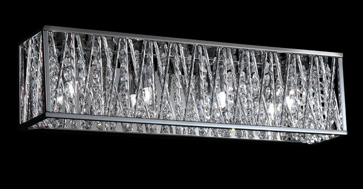 Z-Lite Terra 872CH-4V-LED Bath Vanity Light 22 in. wide - Chrome