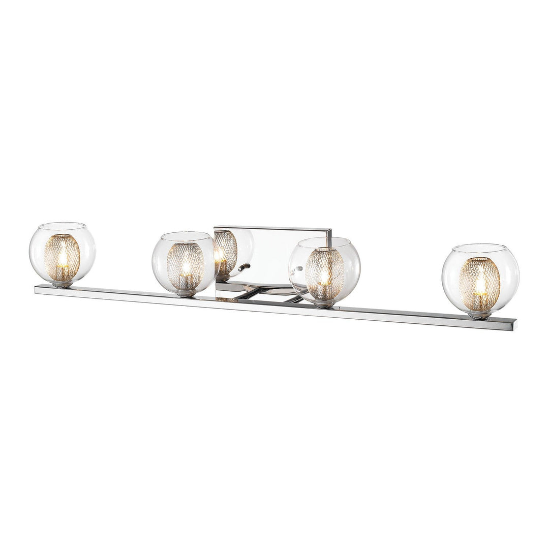 Z-Lite Auge 905-4V-LED Bath Vanity Light 33 in. wide - Chrome
