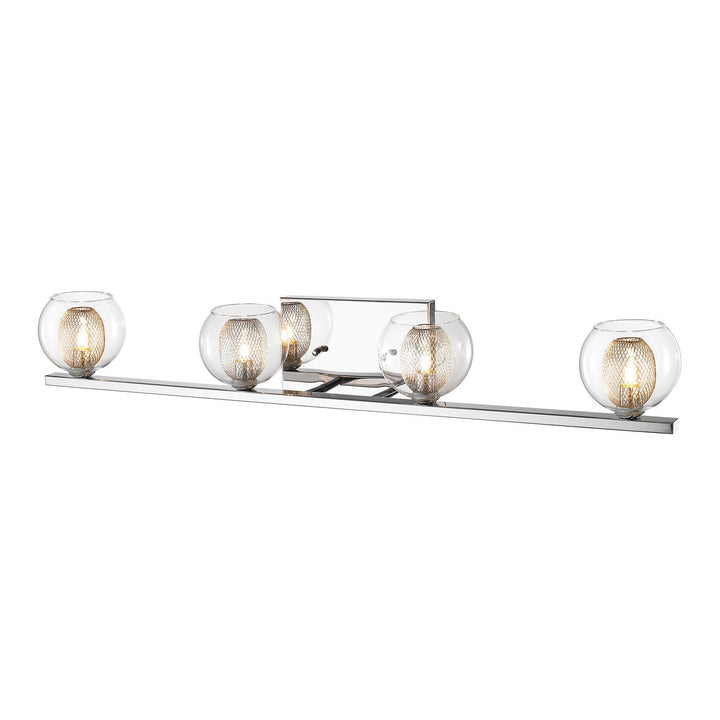 Z-Lite Auge 905-4V-LED Bath Vanity Light 33 in. wide - Chrome