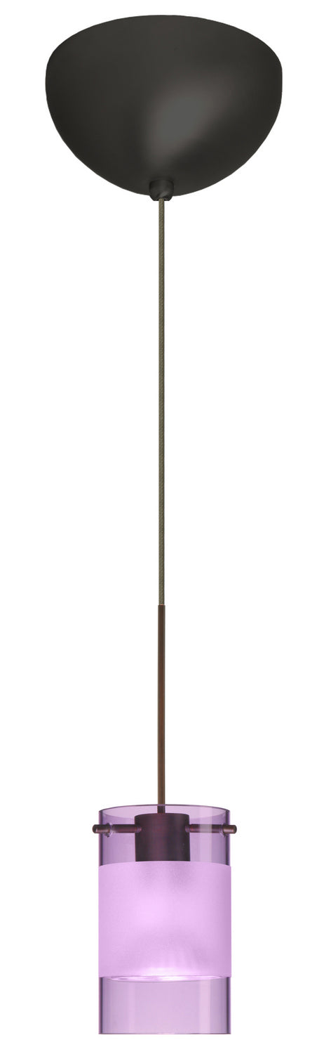 Besa Scope 1XC-6524EA-BR Pendant Light - Bronze