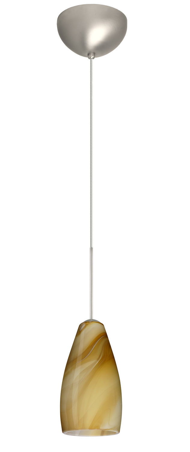 Besa Karli 1XC-7198HN-LED-SN Pendant Light - Satin Nickel