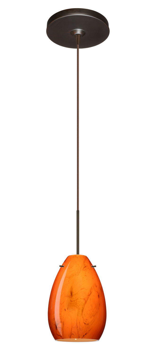 Besa Pera 1XP-1713HB-BR Pendant Light - Bronze