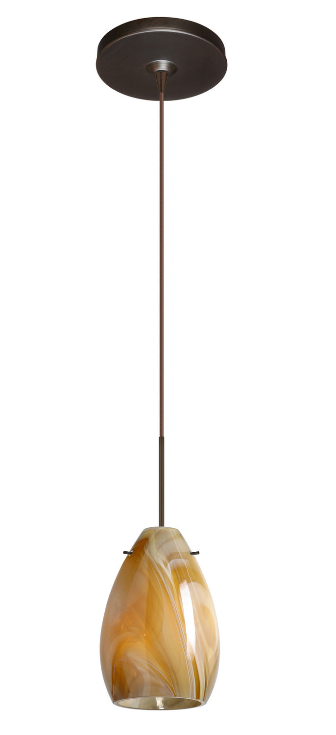 Besa Pera 1XP-1713HN-BR Pendant Light - Bronze