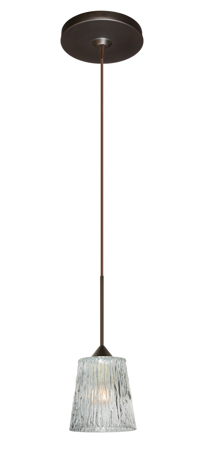 Besa Nico 1XP-512500-BR Pendant Light - Bronze