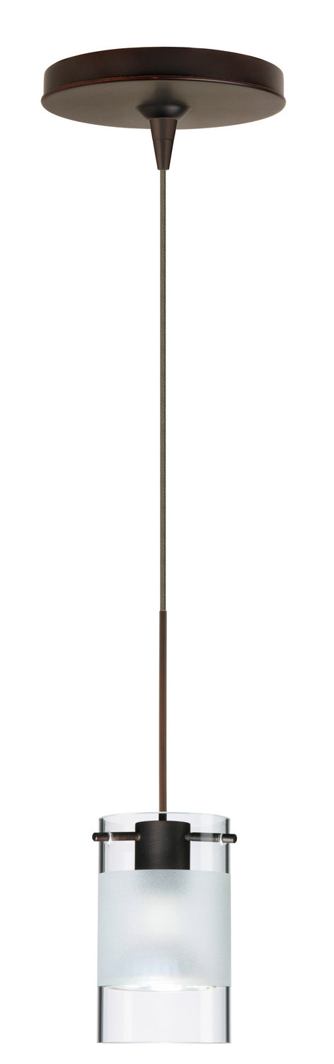 Besa Scope 1XP-6524EC-BR Pendant Light - Bronze