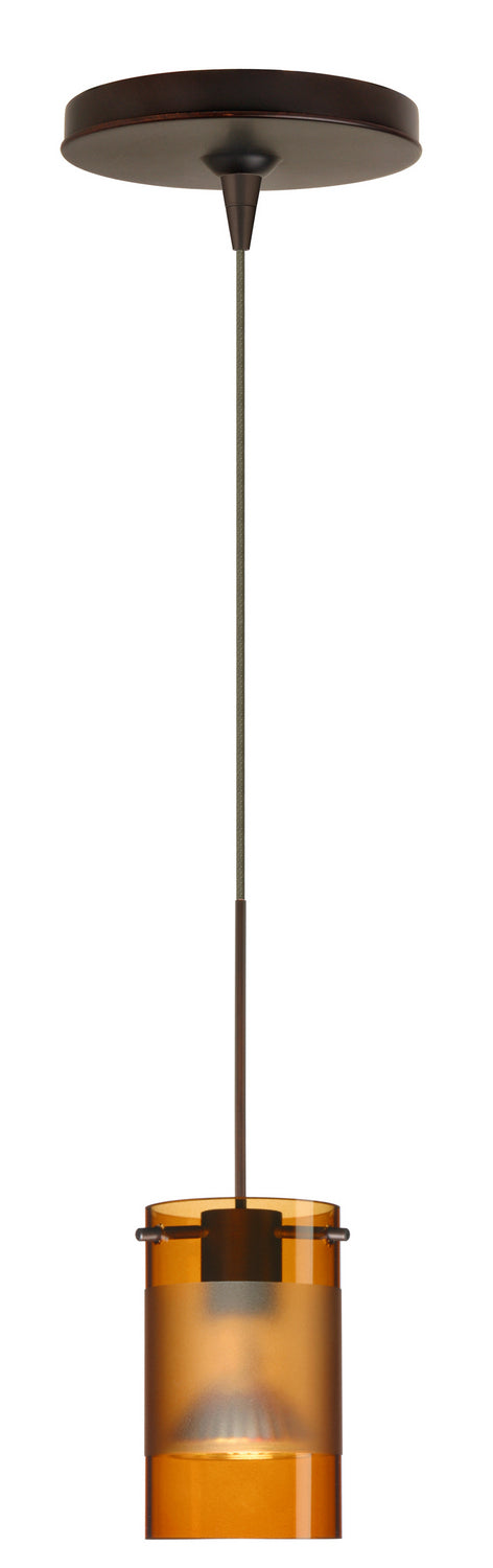 Besa Scope 1XP-6524EG-BR Pendant Light - Bronze