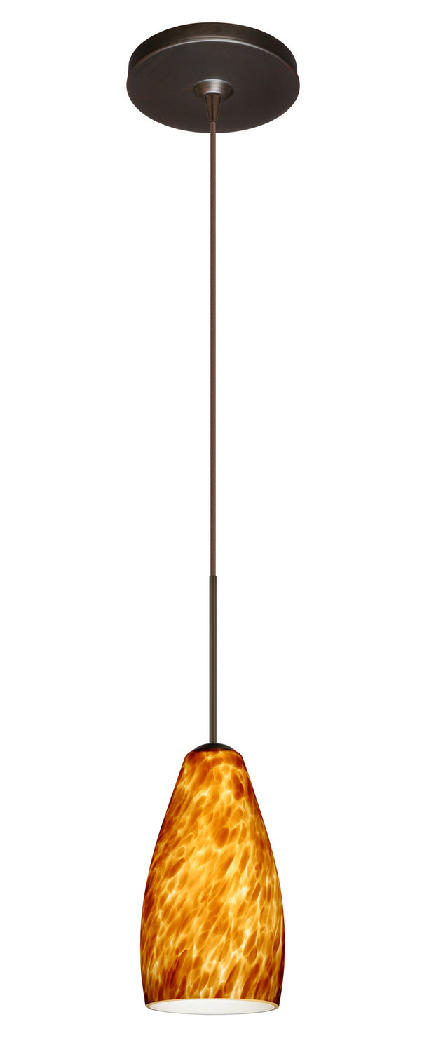 Besa Karli 1XP-719818-BR Pendant Light - Bronze