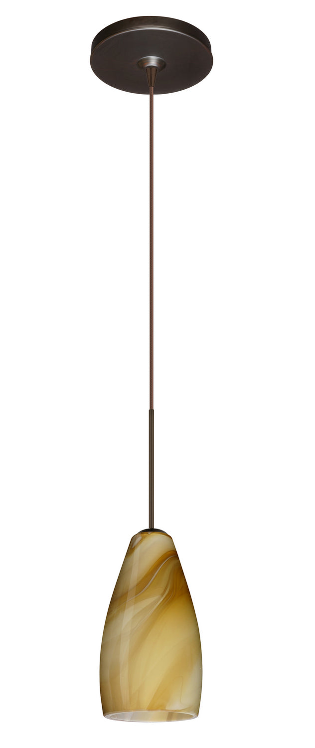 Besa Karli 1XP-7198HN-BR Pendant Light - Bronze