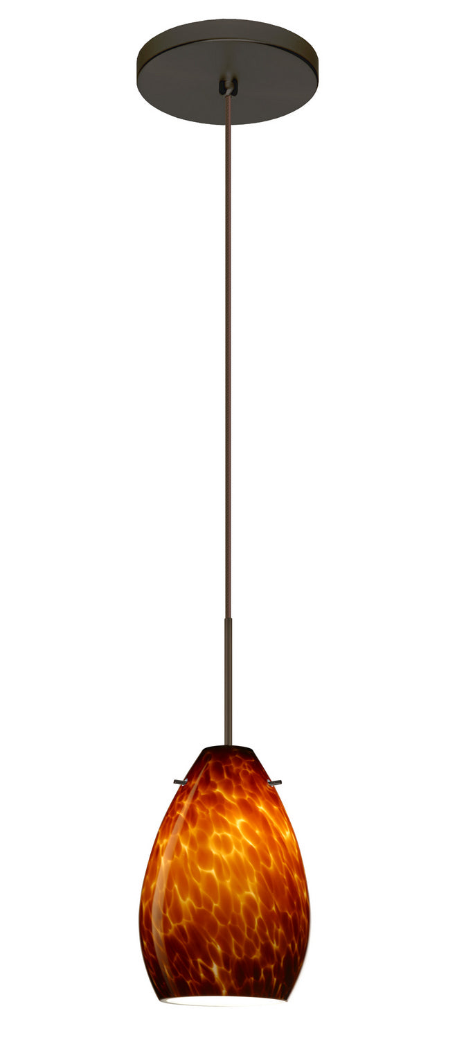 Besa Pera 1XT-171318-LED-BR Pendant Light - Bronze