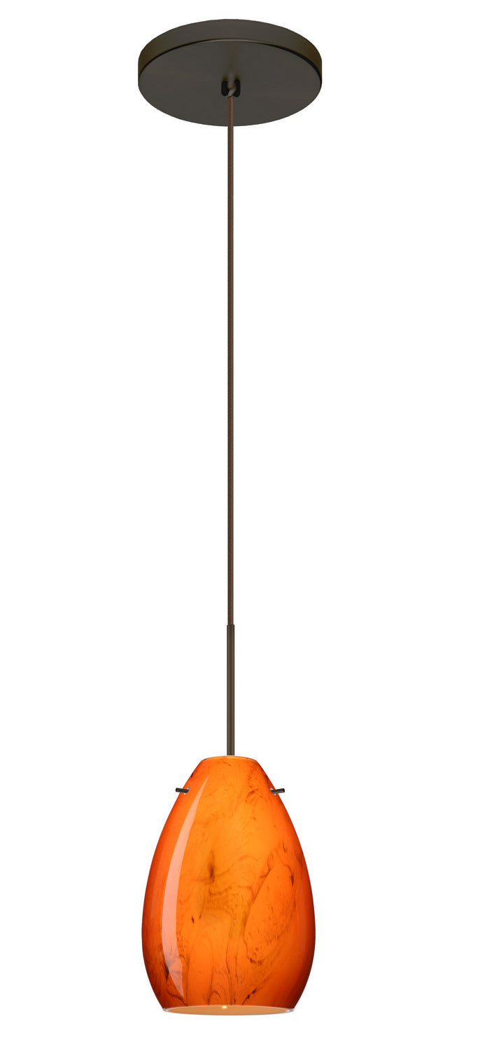 Besa Pera 1XT-1713HB-BR Pendant Light - Bronze