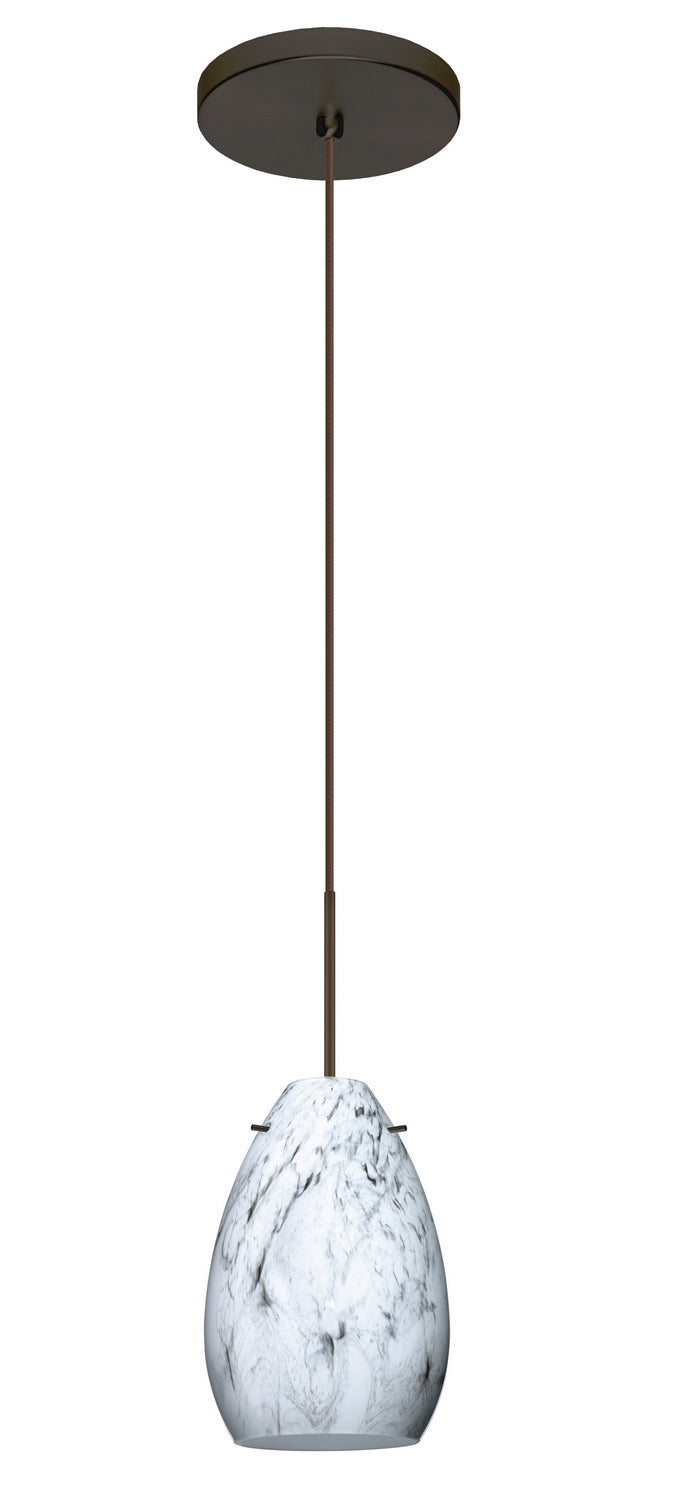 Besa Pera 1XT-1713MG-LED-BR Pendant Light - Bronze