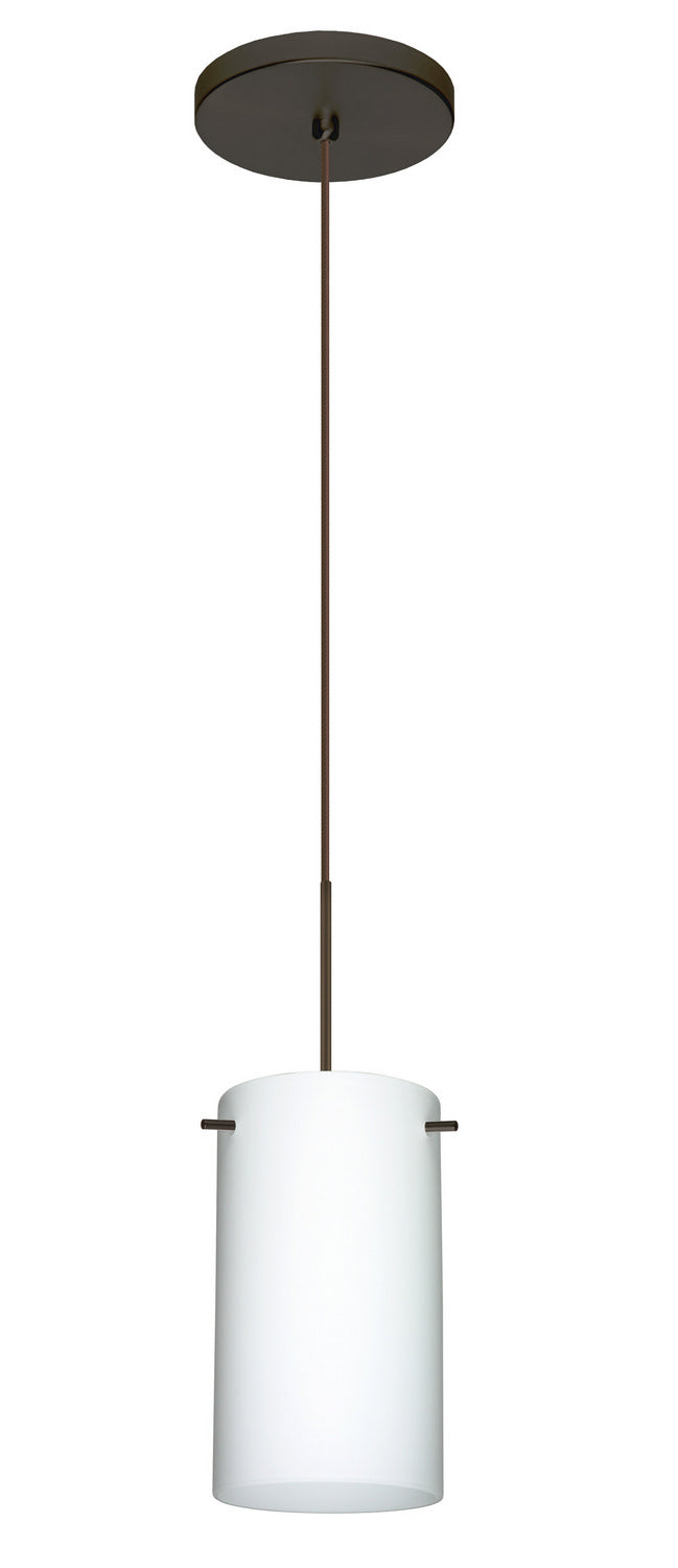 Besa Stilo 1XT-440407-BR Pendant Light - Bronze