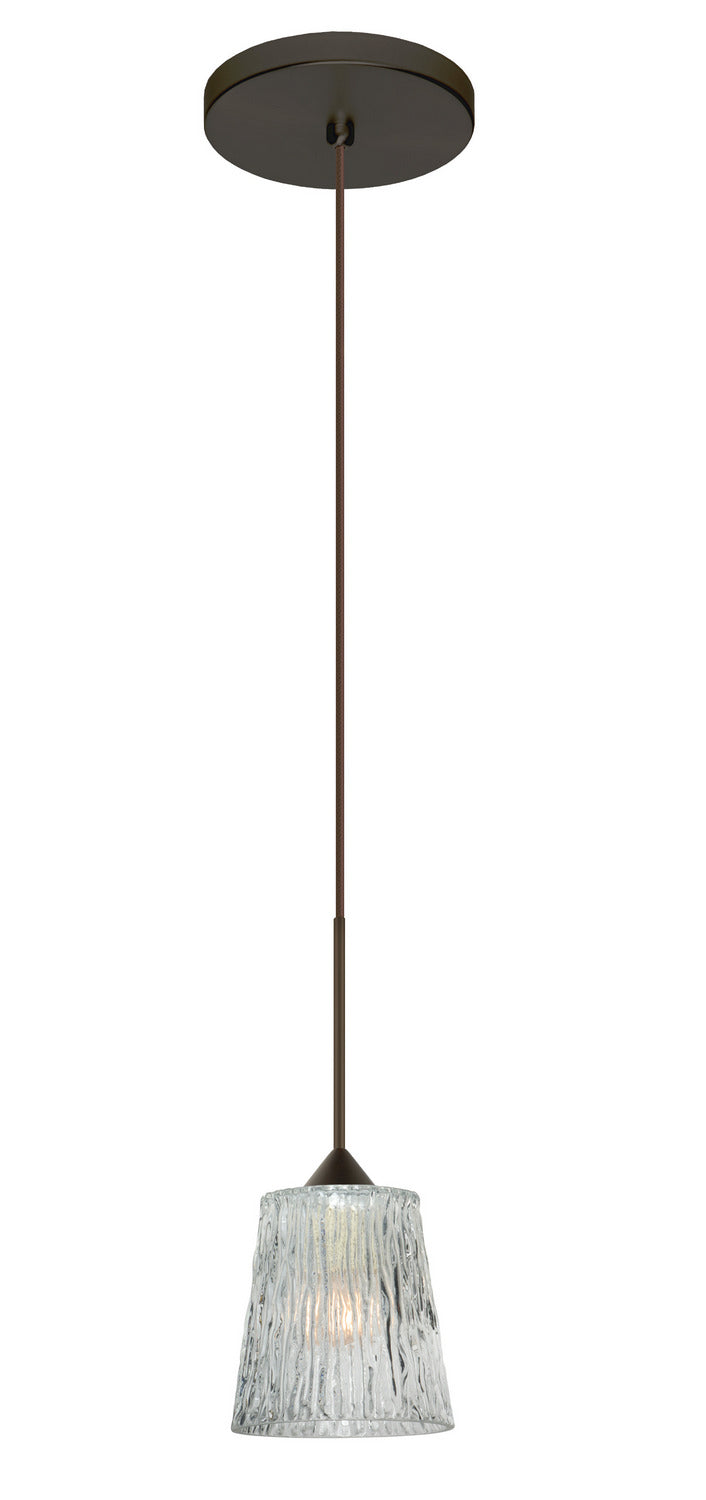 Besa Nico 1XT-512500-BR Pendant Light - Bronze