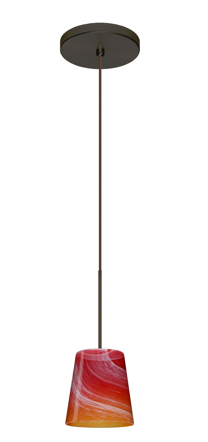 Besa Canto 1XT-5131SL-BR Pendant Light - Bronze