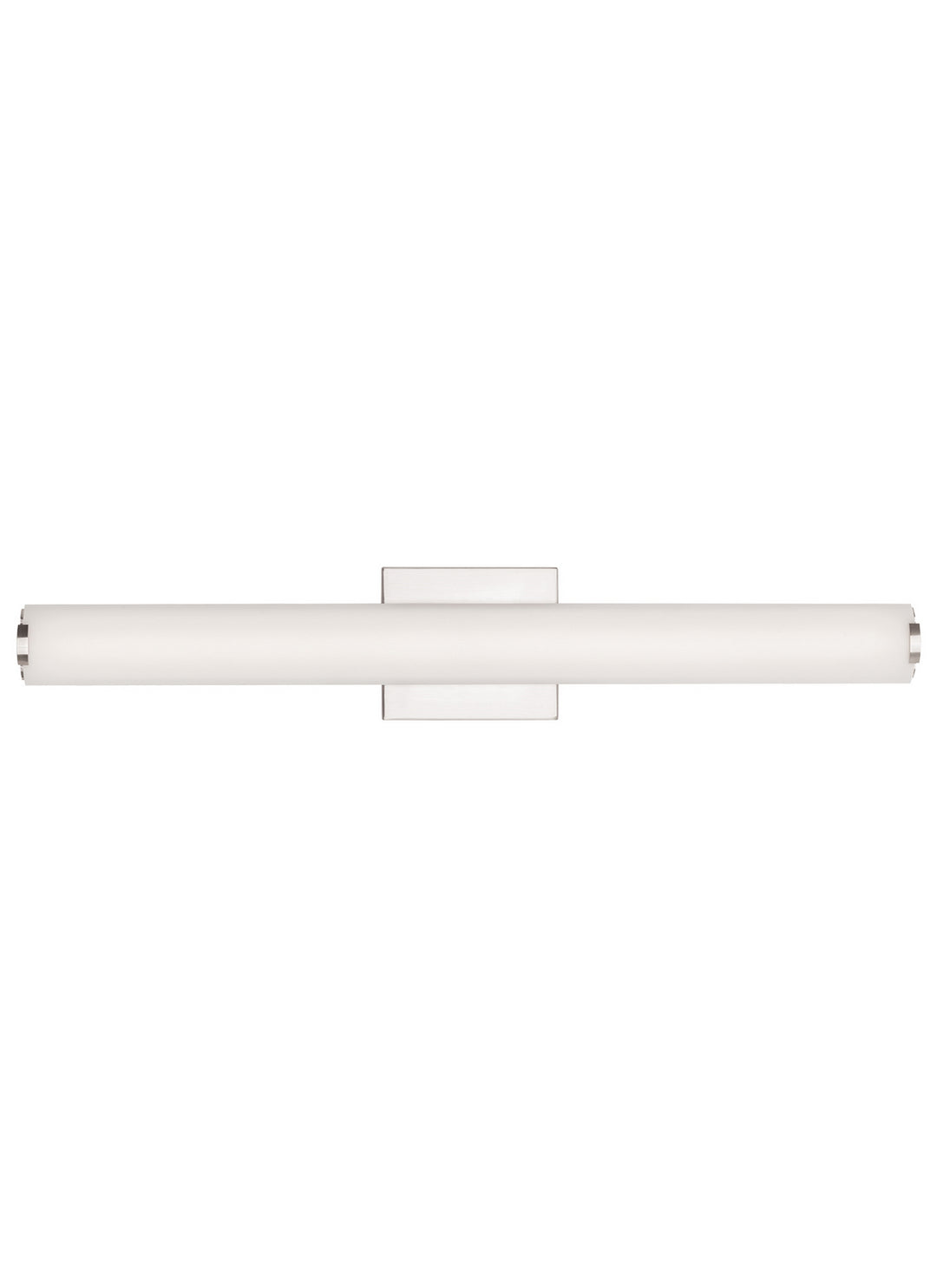 Visual Comfort Modern Finn 700BCFINN24S-LED930 Bath Vanity Light 3 in. wide - Satin Nickel