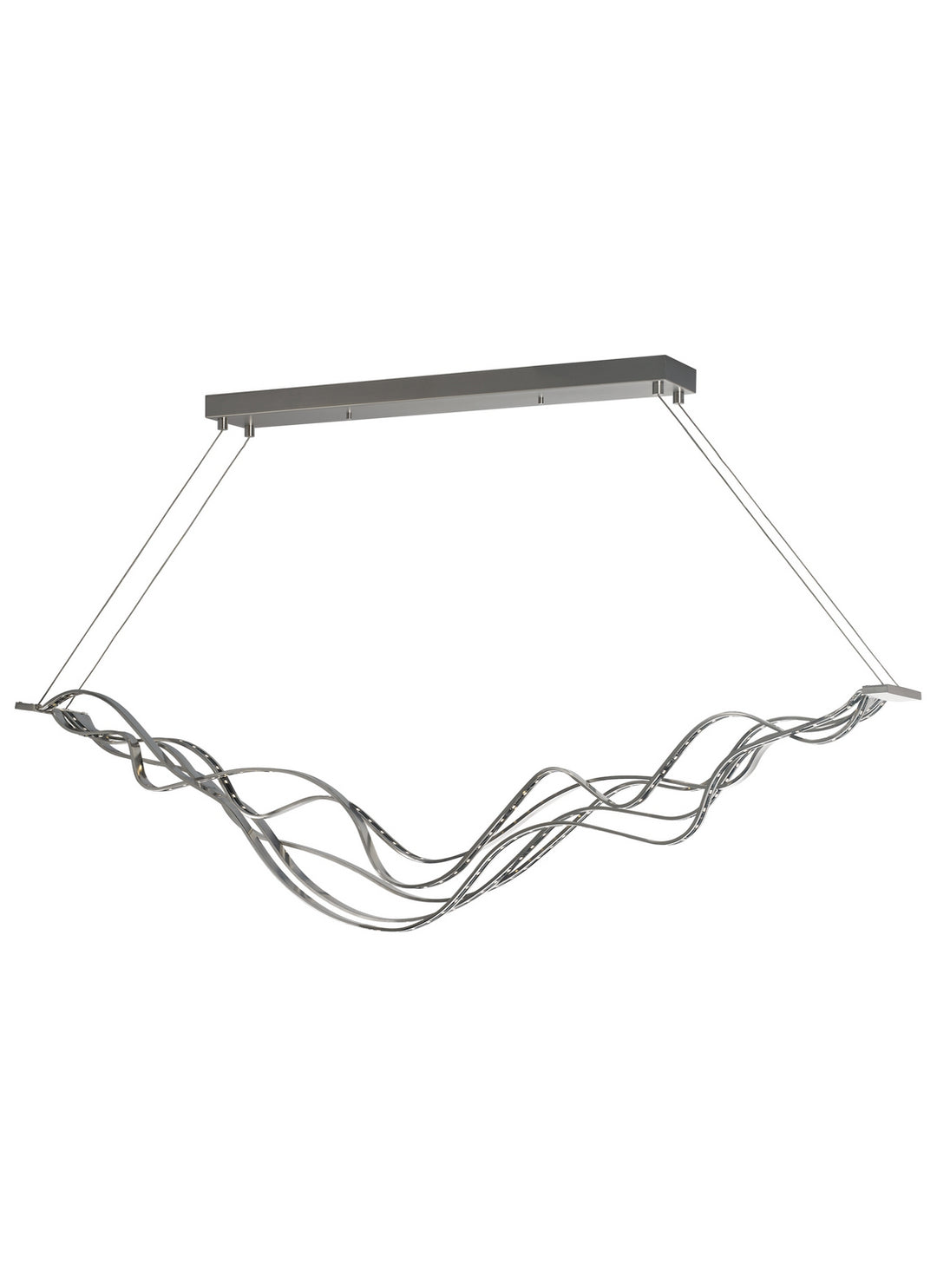 Visual Comfort Modern Surge 700LSSURGS-LED277 Pendant Light - Satin Nickel