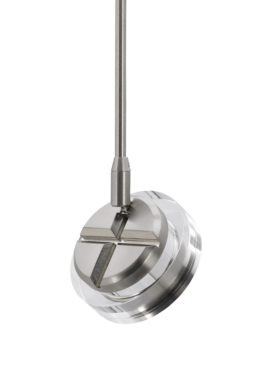 Visual Comfort Modern 700MOBRM9273014CS Brim Led Head Track Light Pewter, Nickel, Silver
