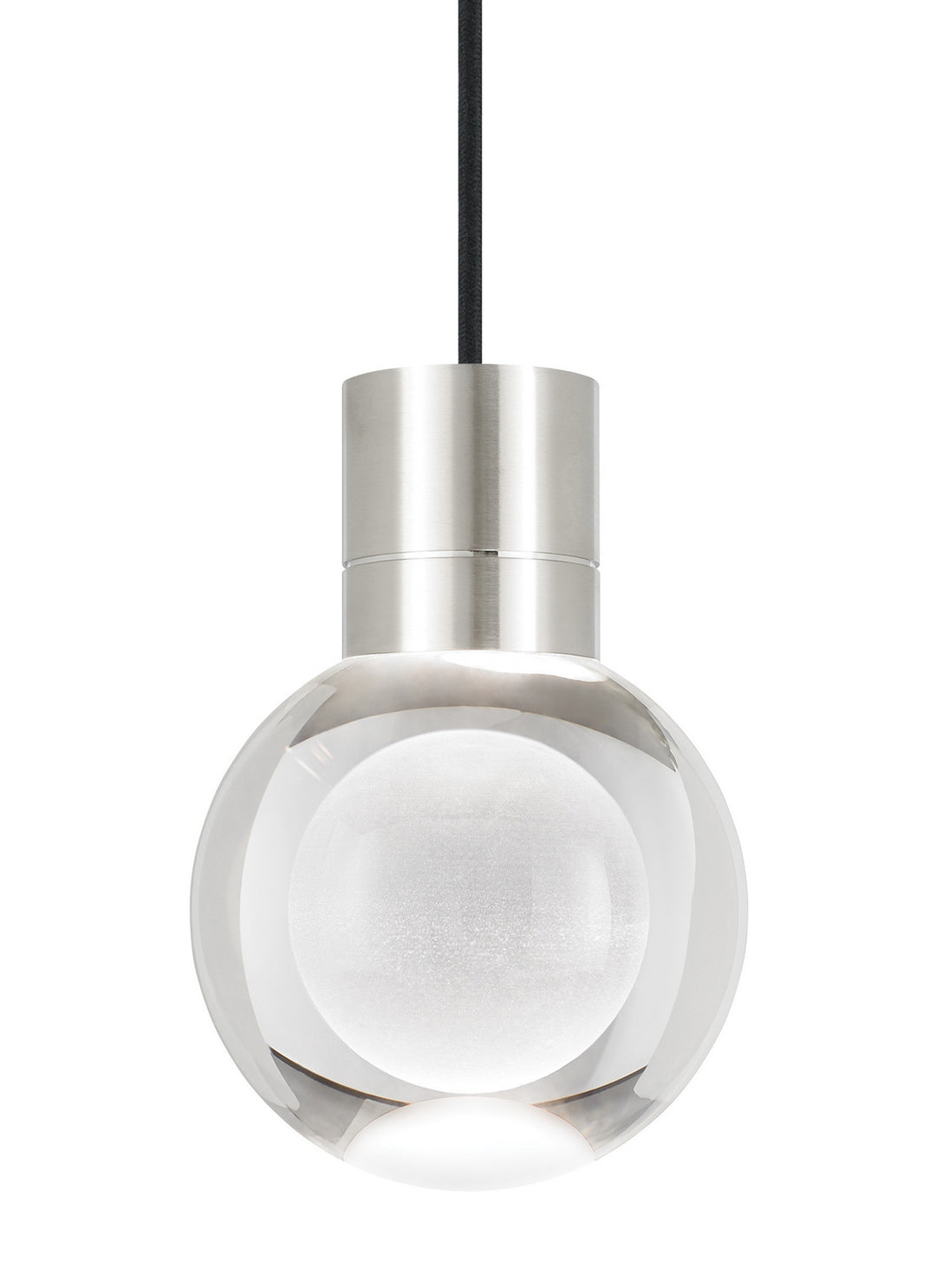 Visual Comfort Modern 700TDMINAP1CBS-LED930 Mina Led Pendant Track Light Pewter, Nickel, Silver