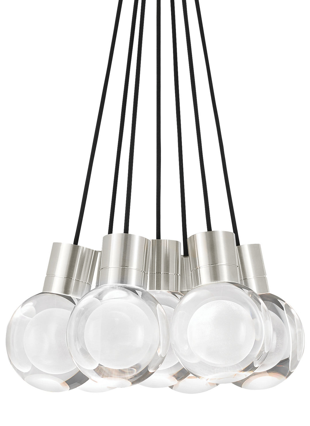 Visual Comfort Modern Mina 700TDMINAP7CBS-LEDWD Pendant Light - Satin Nickel