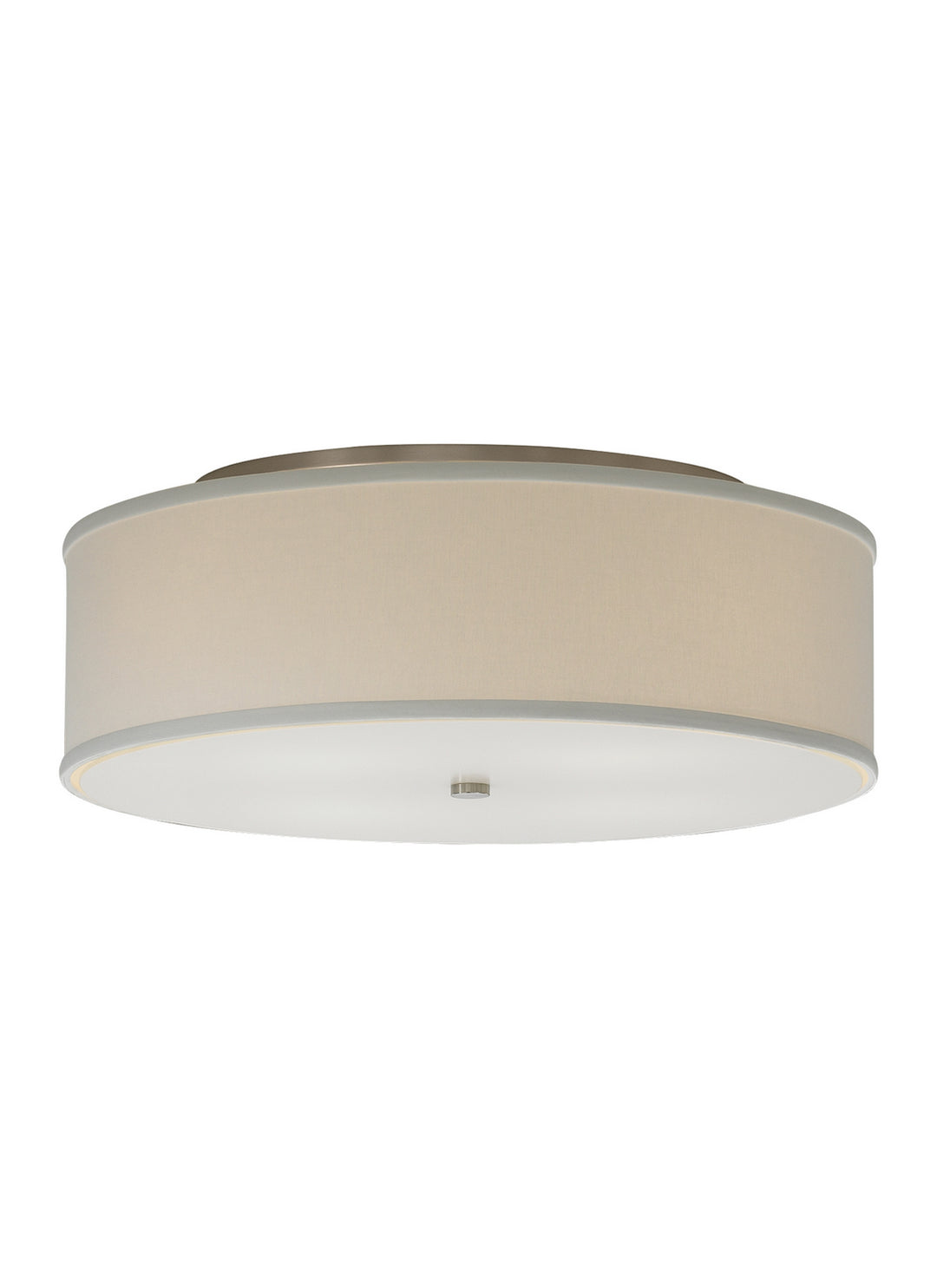 Visual Comfort Modern Mulberry 700TDMULFMLWS-LED830 Ceiling Light - Satin Nickel