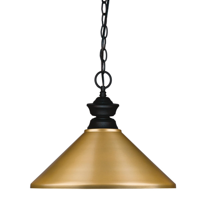 Z-Lite Pendant Lights 100701MB-MSG Pendant Light - Matte Black