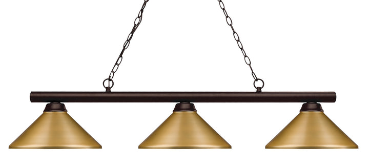 Z-Lite Shooter 155-3BRZ-MSG Pendant Light - Bronze