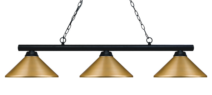 Z-Lite Sharp Shooter 155-3MB-MSG Pendant Light - Matte Black