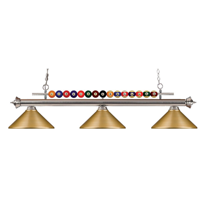 Z-Lite Shark 170BN-MSG Pendant Light - Brushed Nickel