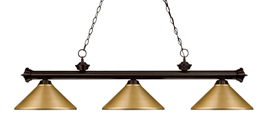 Z-Lite Riviera 200-3BRZ-MSG Pendant Light - Bronze