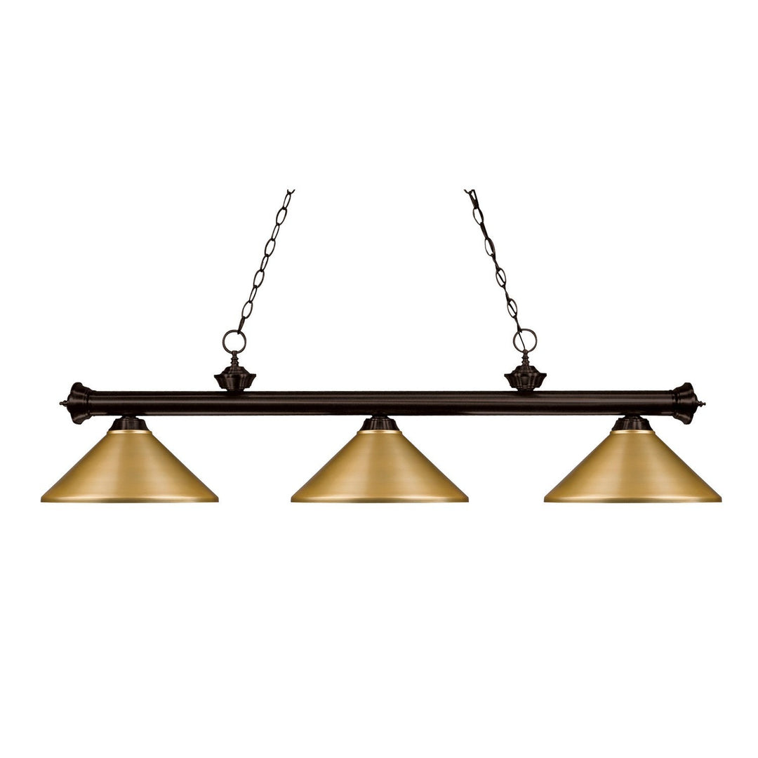 Z-Lite Riviera 200-3BRZ-MSG Pendant Light - Bronze