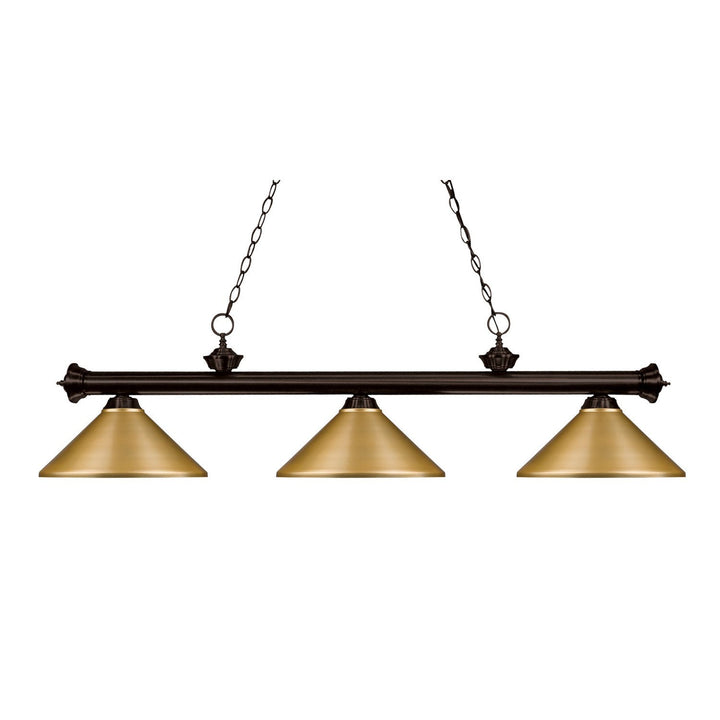 Z-Lite Riviera 200-3BRZ-MSG Pendant Light - Bronze