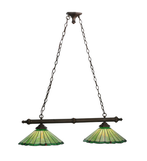 Meyda Tiffany Caprice 77695 Pendant Light - Craftsman Brown