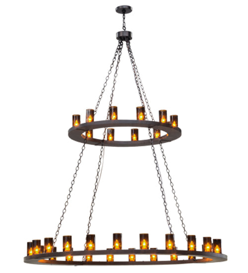 2nd Avenue Loxley 39054-1.MBRZ Chandelier Light - Mahogany Bronze