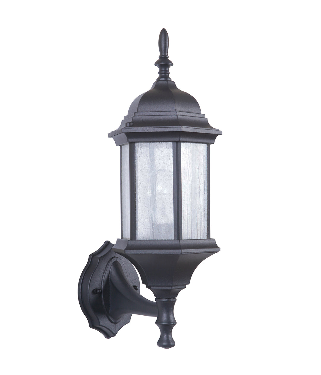 Craftmade Lighting Z290-TB-CS  Hex Style Cast Outdoor Textured Black