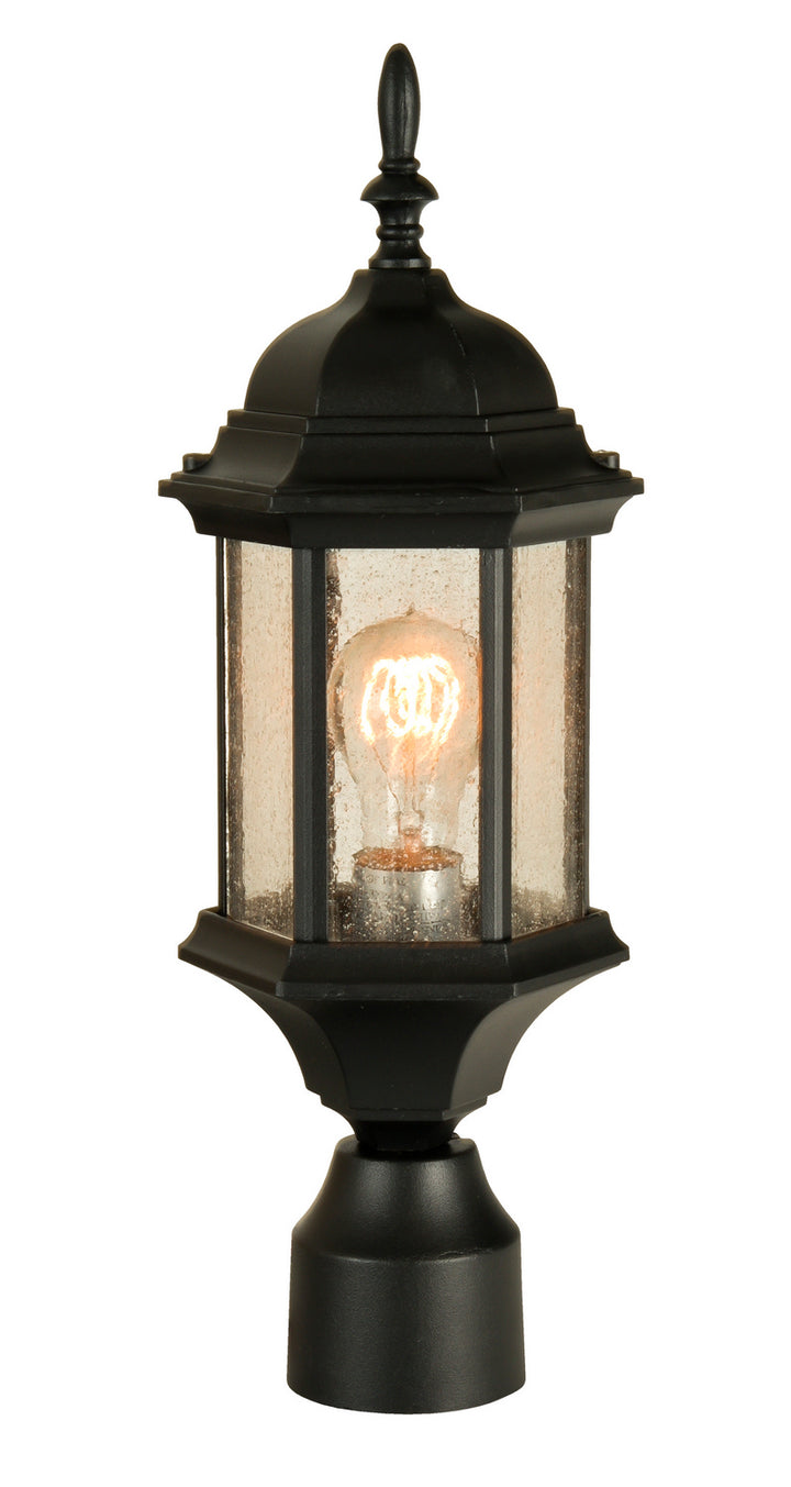 Craftmade Lighting Z295-TB-CS  Hex Style Cast Outdoor Textured Black