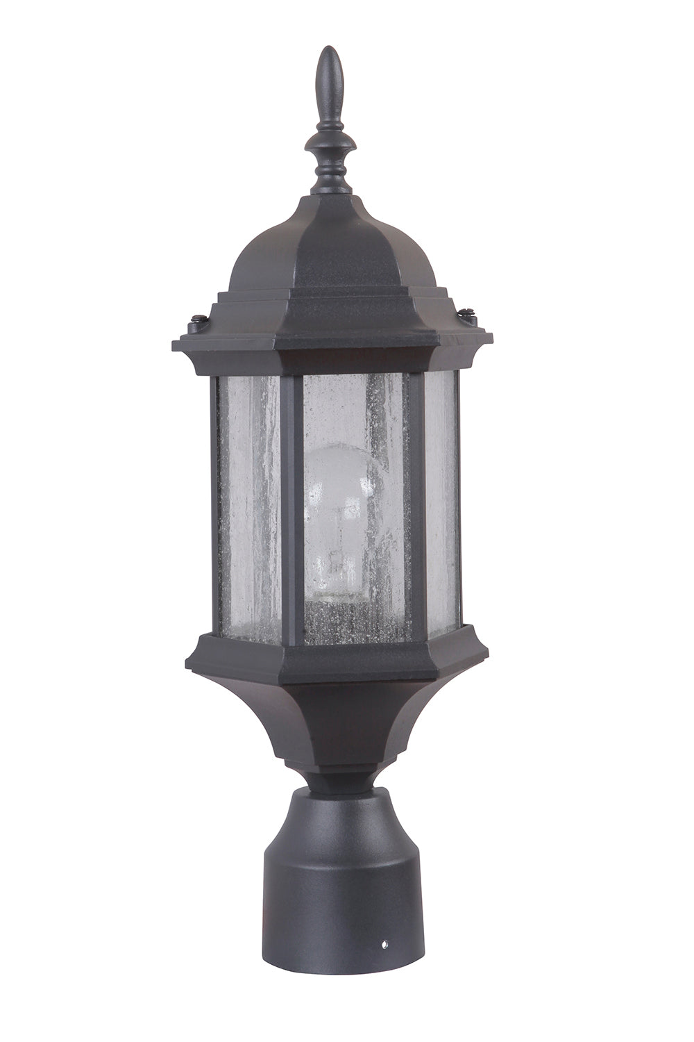 Craftmade Lighting Z295-TB-CS  Hex Style Cast Outdoor Textured Black