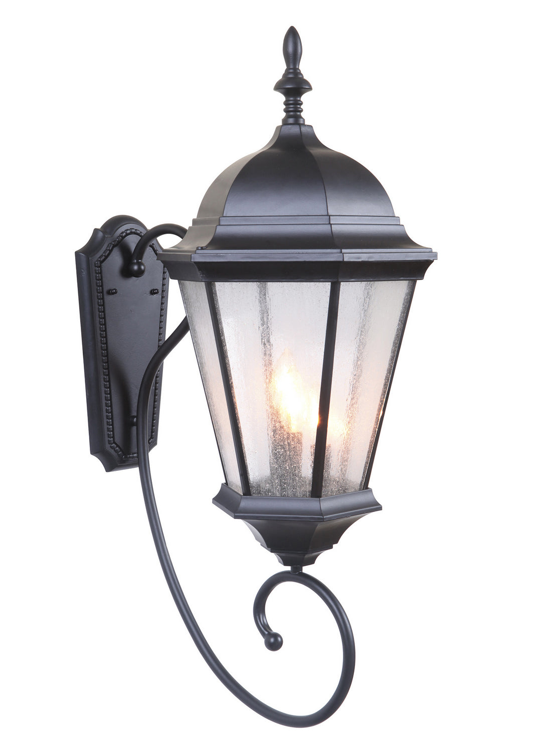 Craftmade Lighting Z2970-MN Newberg Three Light Wall Mount Outdoor Bronze / Dark