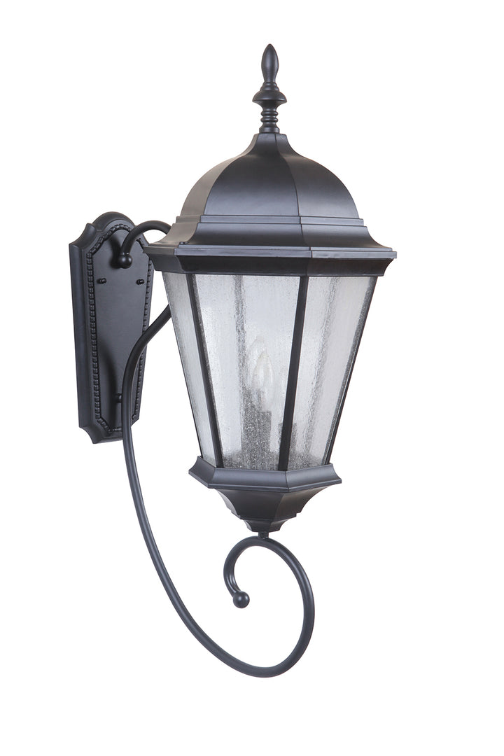 Craftmade Lighting Z2970-MN Newberg Three Light Wall Mount Outdoor Bronze / Dark