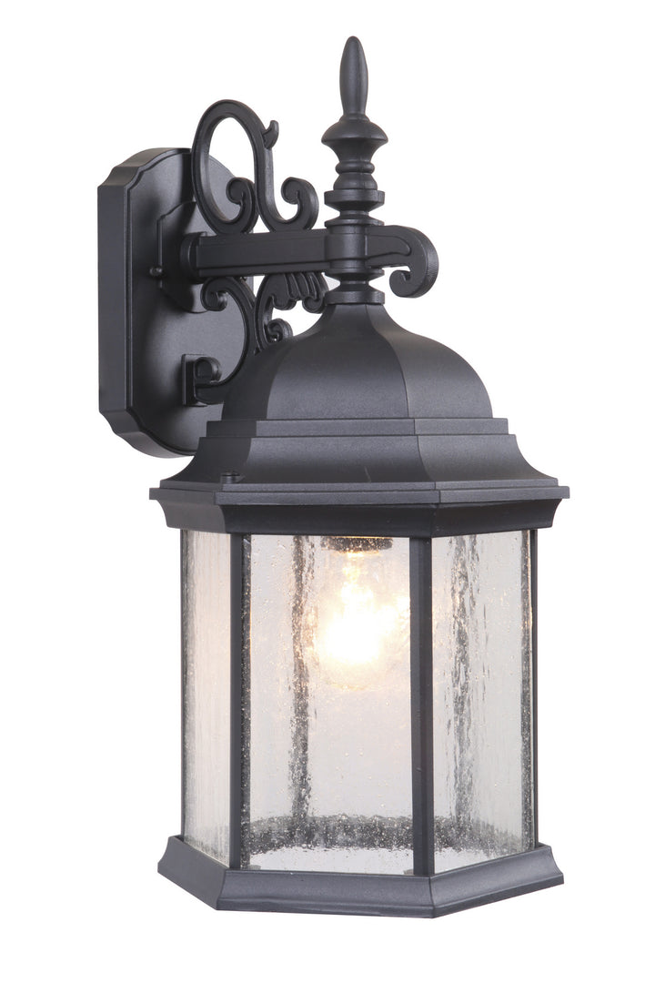 Craftmade Lighting Z694-TB-CS Hex Style Cast One Light Wall Mount Outdoor Black