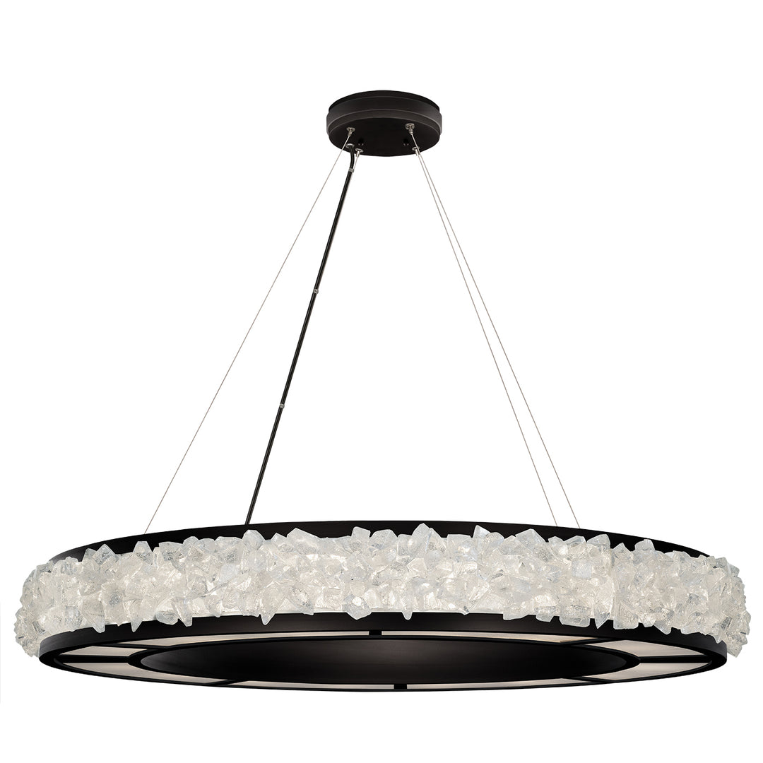 Fine Art Arctic Halo 878040-2ST Pendant Light - Black