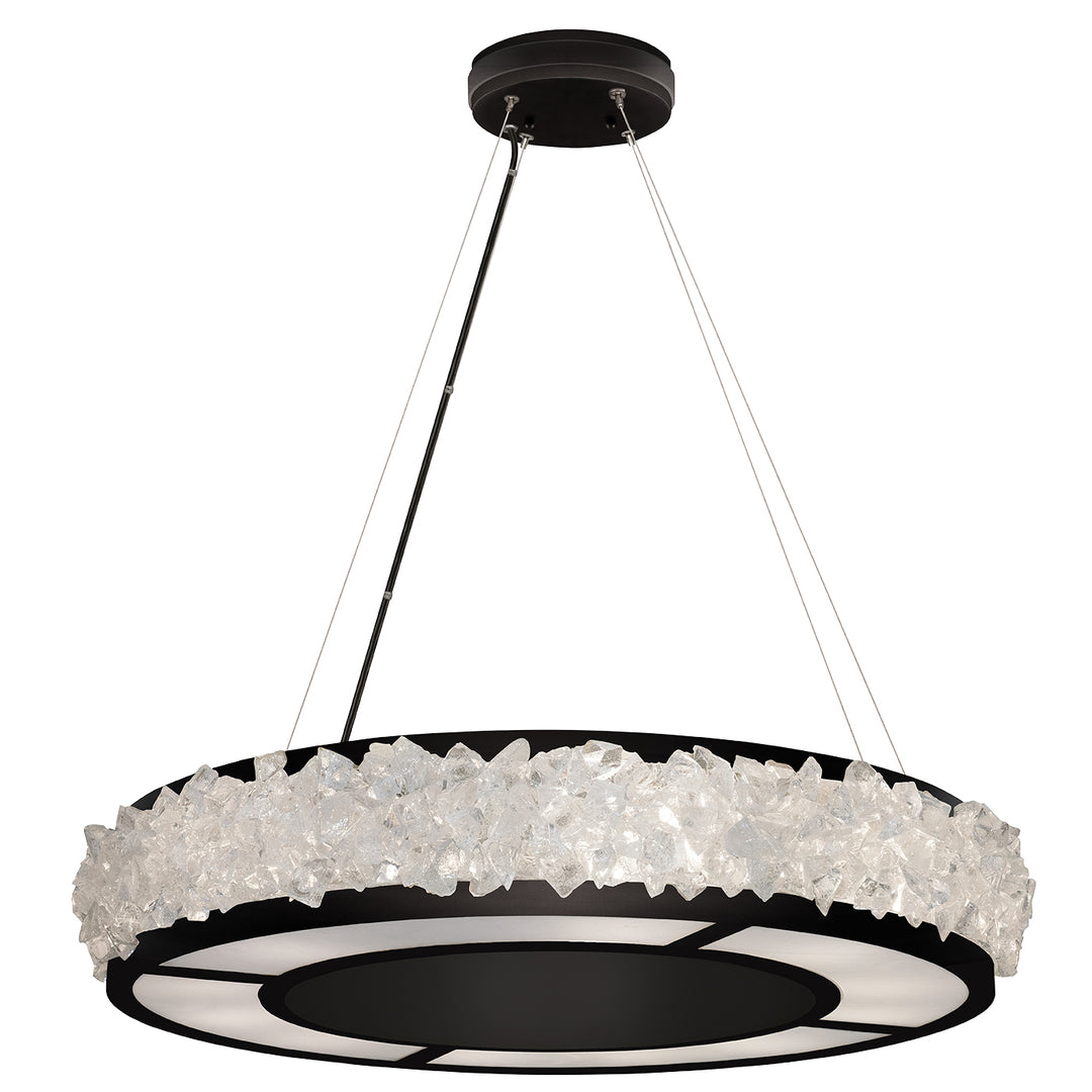 Fine Art Arctic Halo 878140-2ST Pendant Light - Black