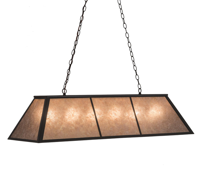 Meyda Tiffany Tri-Panel 114622 Pendant Light - Oil Rubbed Bronze