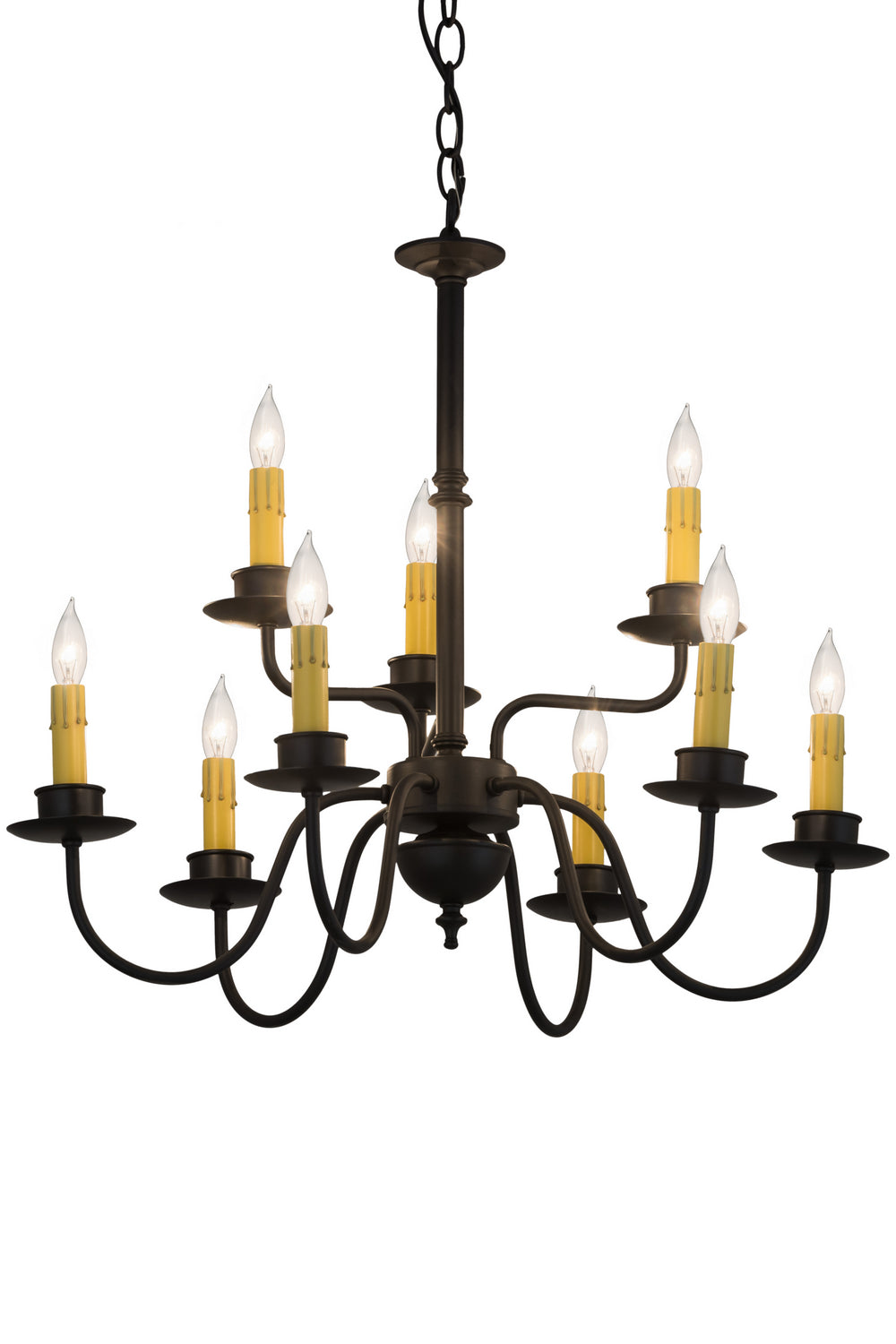Meyda Tiffany Ean 118938 Chandelier Light - Blackwash