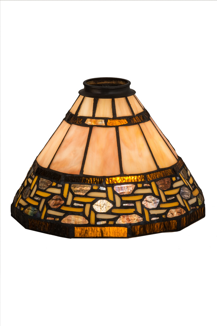 Meyda Tiffany Lighting 138824 Ilona Shade Lamp Shade Bronze / Dark