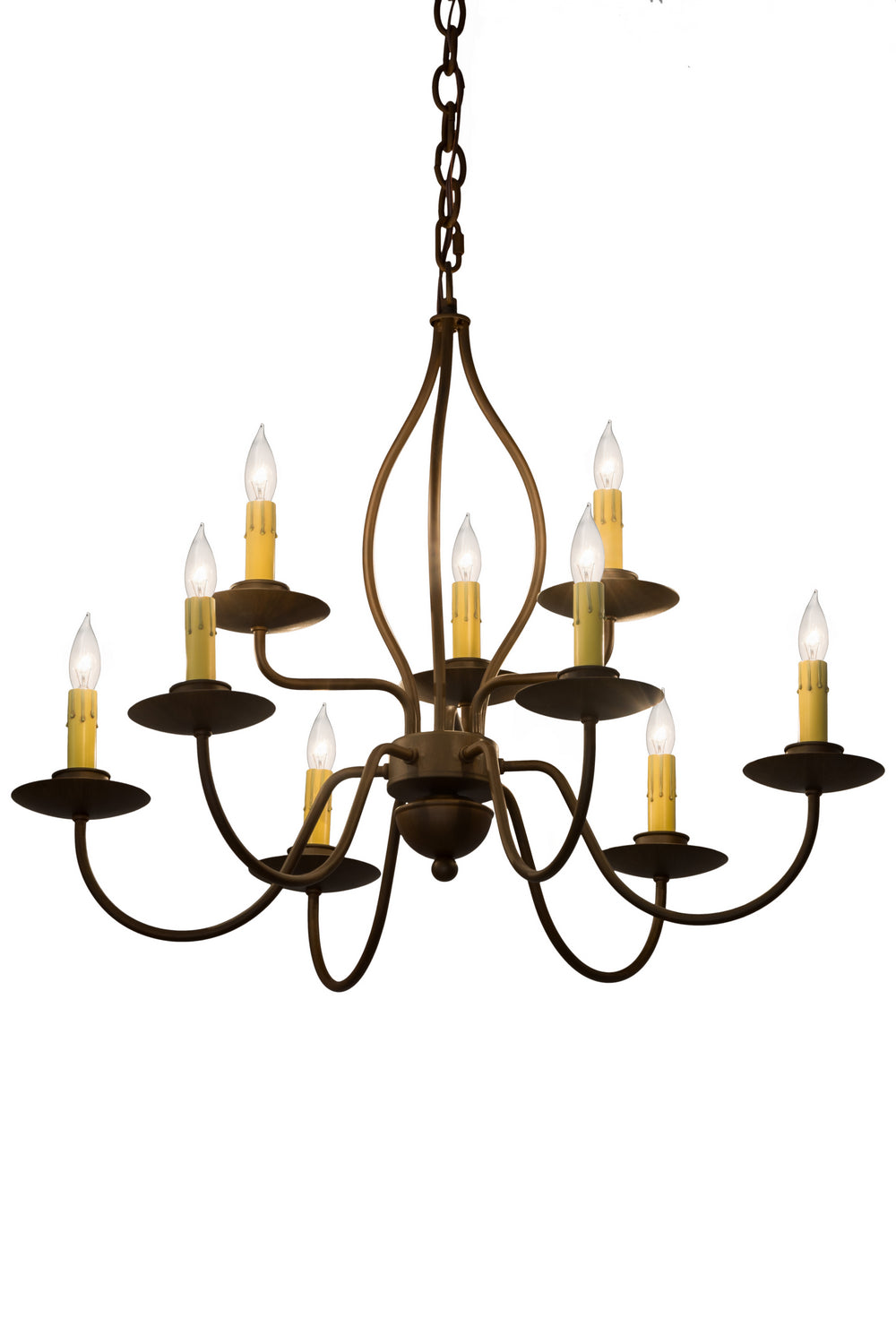 Meyda Tiffany Earl 160692 Chandelier Light - Rustic Iron