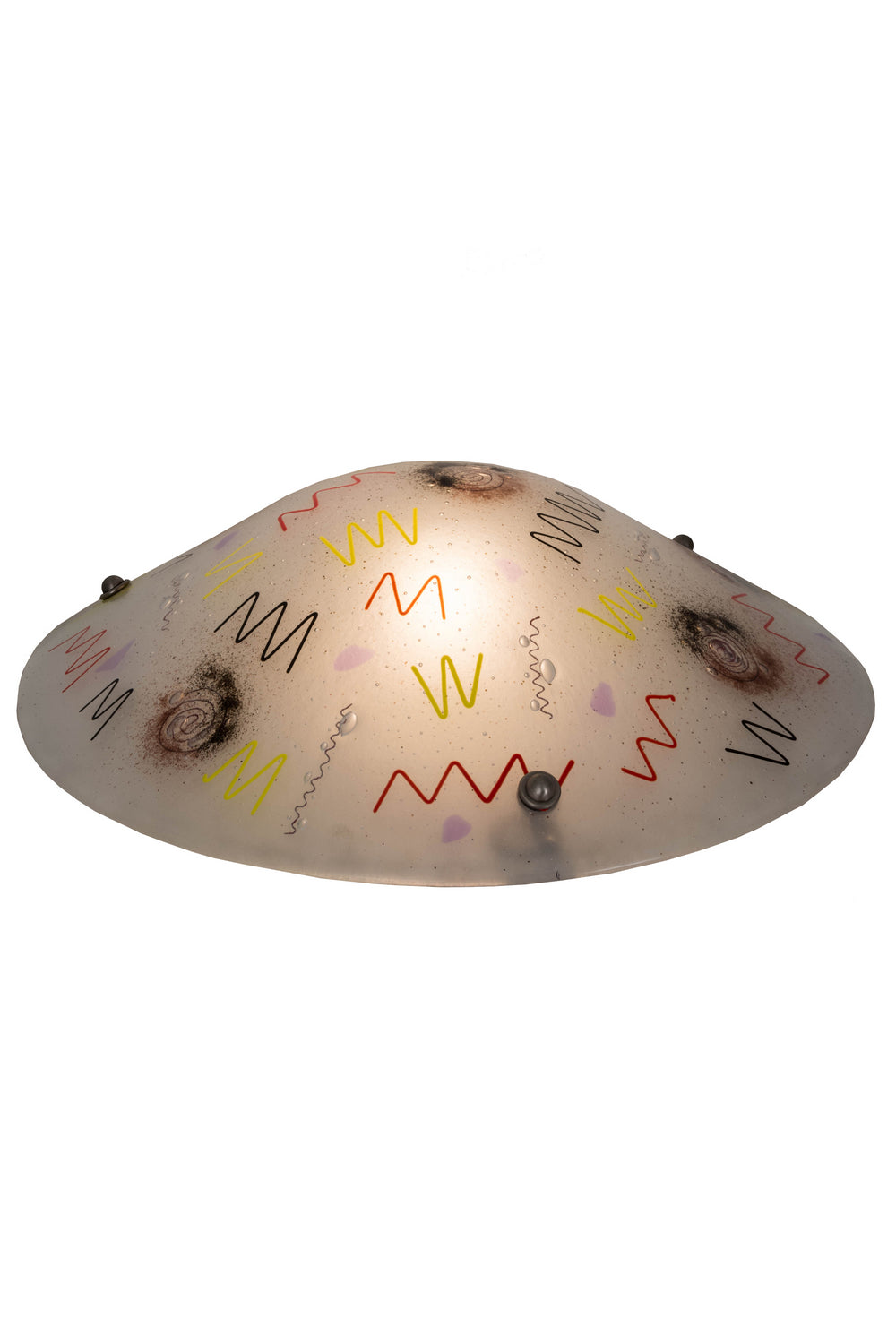 Meyda Tiffany Lighting 17469 Metro Fusion Shade Lamp Shade White