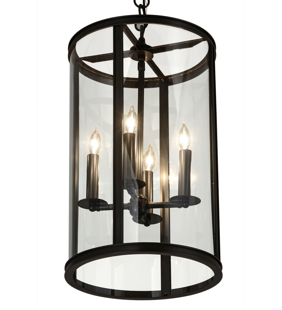 Meyda Tiffany Cilindro 176900 Pendant Light - Craftsman Brown