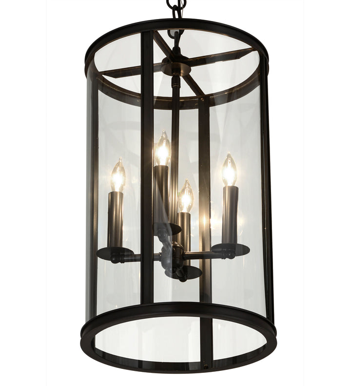 Meyda Tiffany Cilindro 176900 Pendant Light - Craftsman Brown